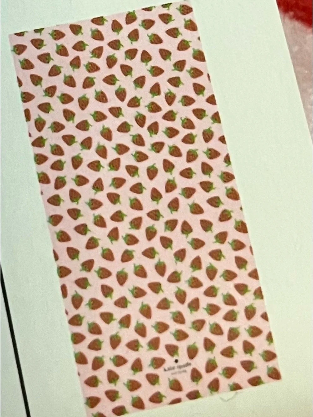 🆕 Kate Spade Oversized Strawberry Beach Towel